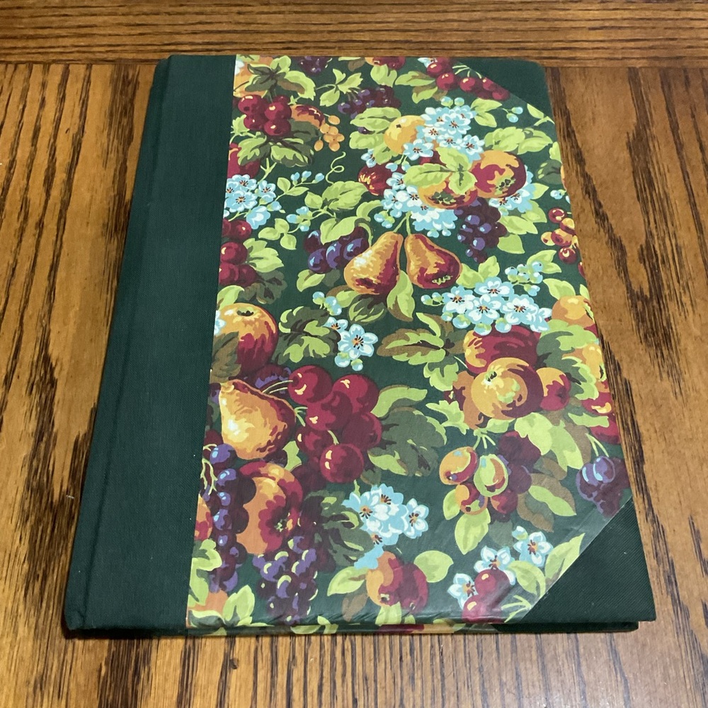 Laura Ashley “COOKS NOTEBOOK” for cooks tabs blank pages